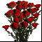 Букет красных роз 25